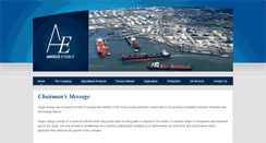 Desktop Screenshot of angloenergy.com